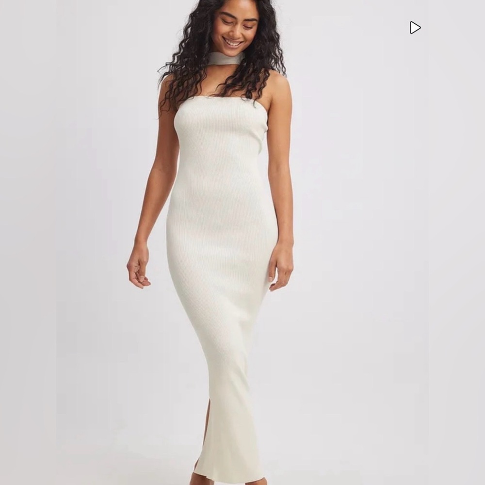 Knitted Bandeau Dress